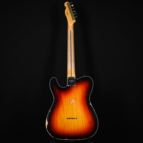 Fender Custom Shop '59 Telecaster Custom Relic- Wide Fade Chocolate 3 Tone Sunburst 2024 (CZ582558)