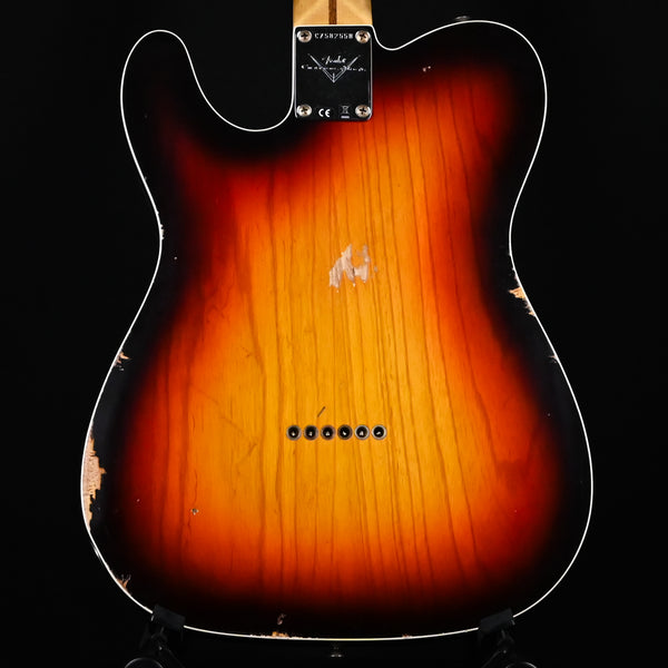 Fender Custom Shop '59 Telecaster Custom Relic- Wide Fade Chocolate 3 Tone Sunburst 2024 (CZ582558)