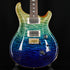 PRS Wood Library Custom 24 Fatback 10 Top Stained Flame Maple Neck Brazilian Rosewood Blue Fade 2023 (0359127 )