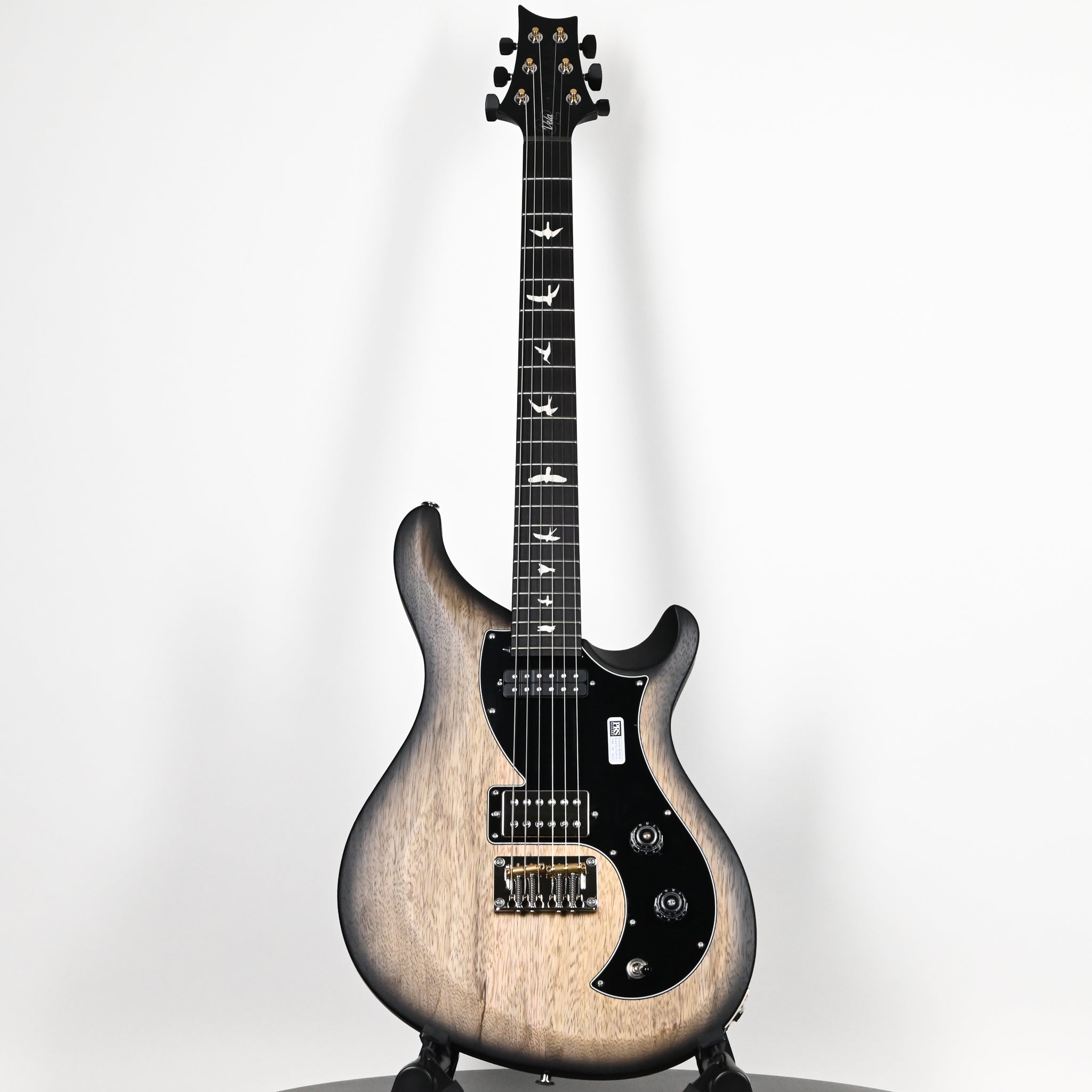 PRS S2 Vela Black Limba Limited Edition- Natural Smokeburst 2026 (S2089557)