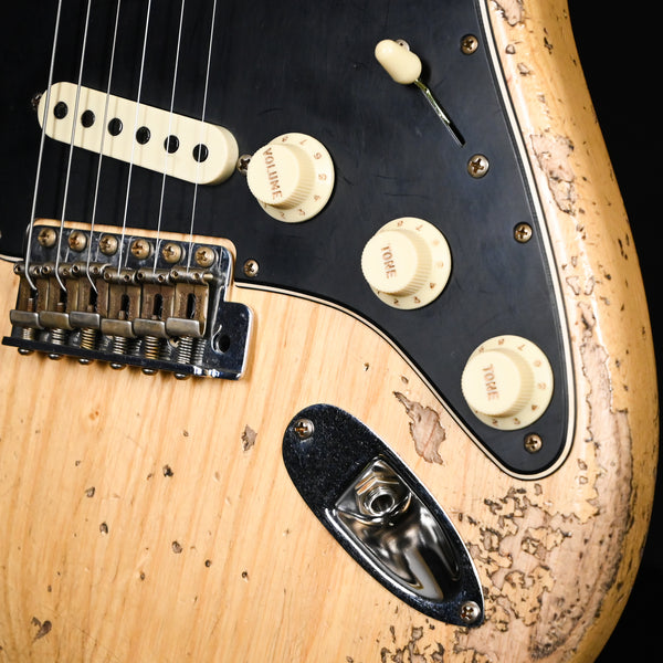 Fender Custom Shop Limited Edition Poblano Stratocaster Super Heavy Relic- Aged Natural (CZ580275)