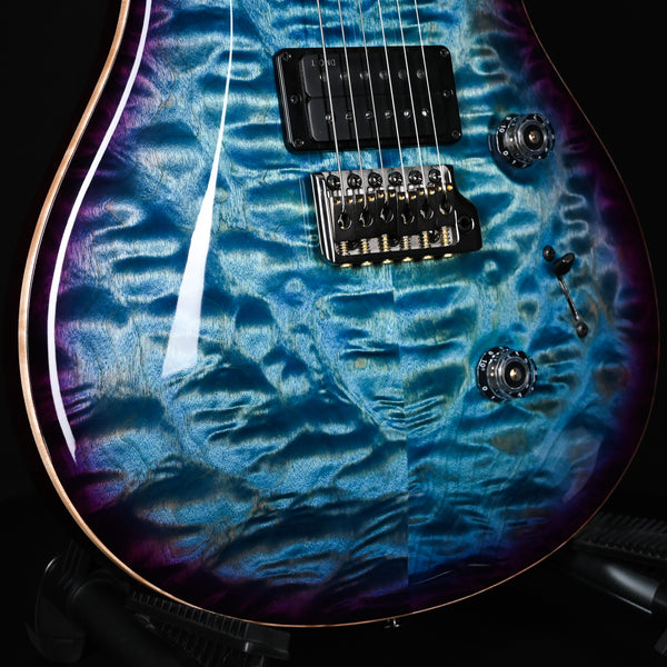 PRS Custom 24 Wood Library w/ 10-Top, Brazilian Rosewood, & DMO Pickups- Aquableux Purple Burst 2025 (0406645)
