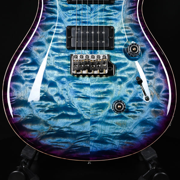 PRS Custom 24 Wood Library w/ 10-Top, Brazilian Rosewood, & DMO Pickups- Aquableux Purple Burst 2025 (0406645)