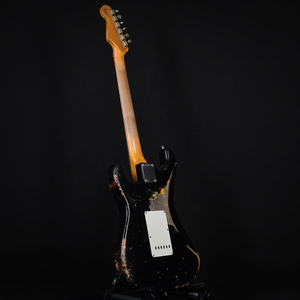 Fender Custom Shop 61 Stratocaster Masterbuilt Kyle McMillin Brazilian Rosewood Aged Black / 3 Color Sunburst 2023 (R130769)