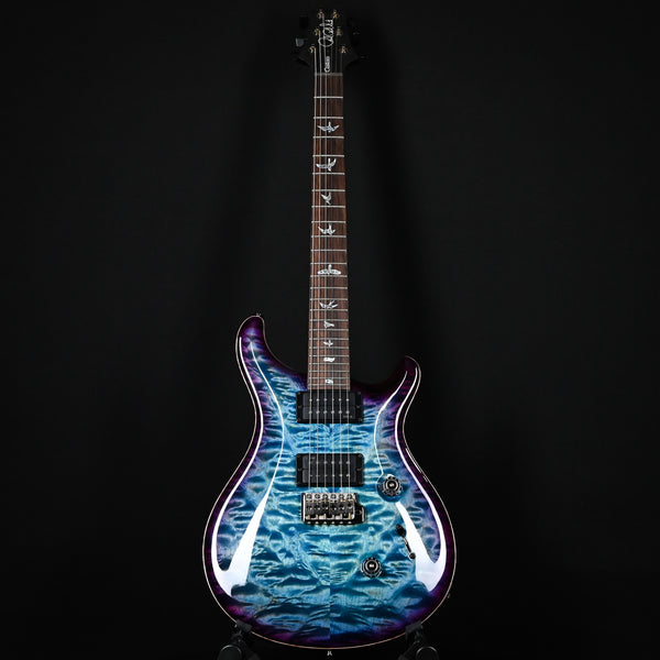 PRS Custom 24 Wood Library w/ 10-Top, Brazilian Rosewood, & DMO Pickups- Aquableux Purple Burst 2025 (0406645)