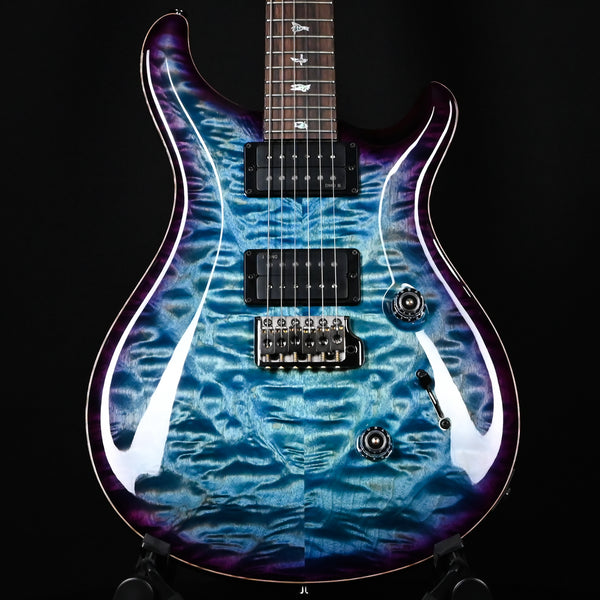PRS Custom 24 Wood Library w/ 10-Top, Brazilian Rosewood, & DMO Pickups- Aquableux Purple Burst 2025 (0406645)