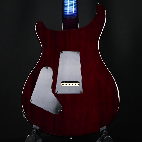 PRS Custom 24 Wood Library w/ 10-Top, Brazilian Rosewood, & DMO Pickups- Aquableux Purple Burst 2025 (0406645)