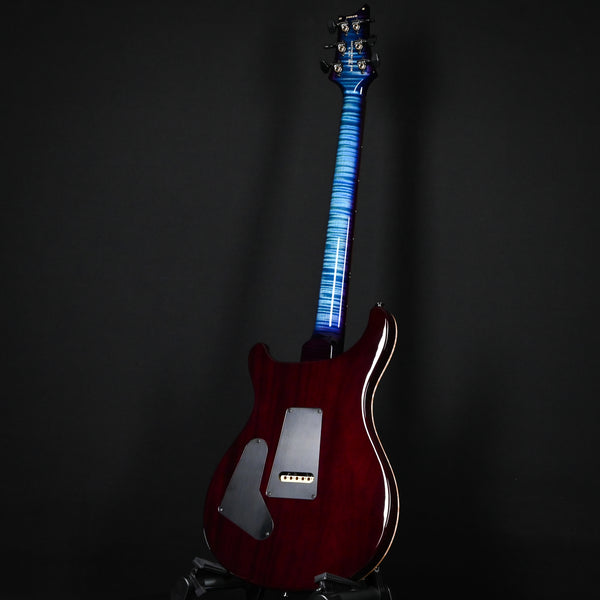 PRS Custom 24 Wood Library w/ 10-Top, Brazilian Rosewood, & DMO Pickups- Aquableux Purple Burst 2025 (0406645)