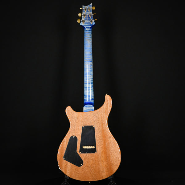 PRS Wood Library Custom 24 10 Top Stained Flame Maple Neck Brazilian Rosewood Faded Blue Jean 2023 (0359545)