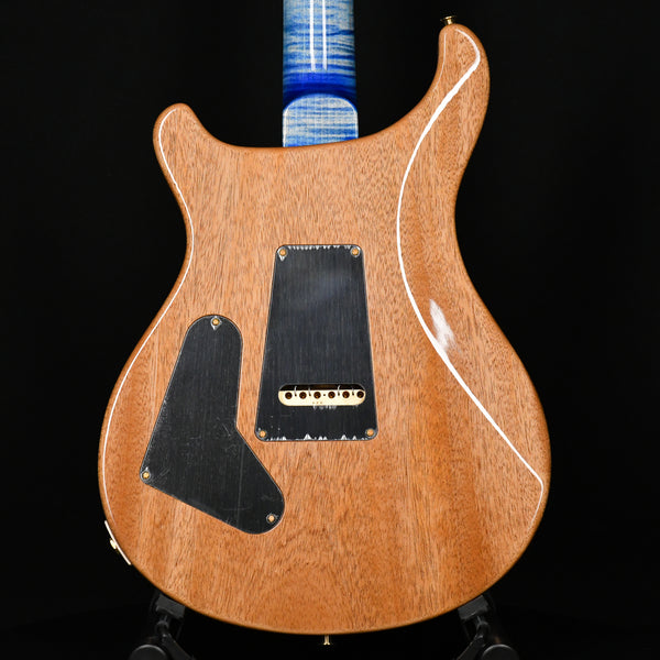 PRS Wood Library Custom 24 10 Top Stained Flame Maple Neck Brazilian Rosewood Faded Blue Jean 2023 (0359545)