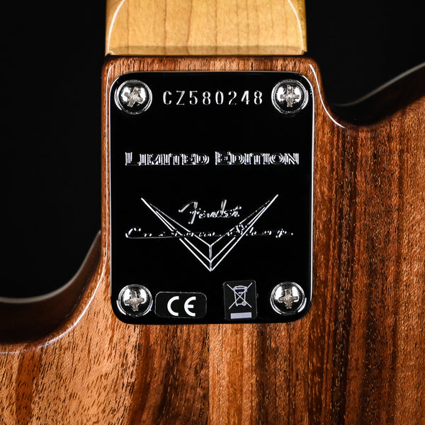 Fender Custom Shop Limited Edition Artisan Caballo Ligero Koa Telecaster NOS- Natural 2025 (CZ580248)