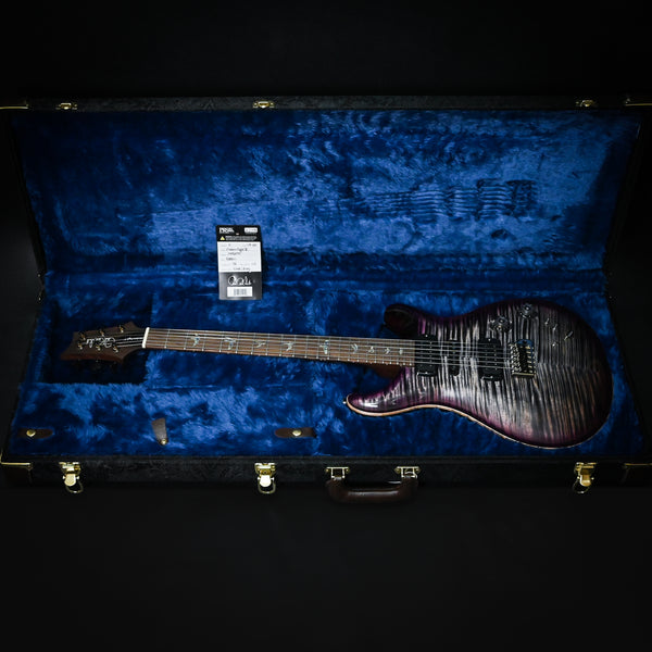 PRS Modern Eagle V Wood Library/ 10-Top Electric Guitar- Charcoal Purple Burst 2025 (0396977)