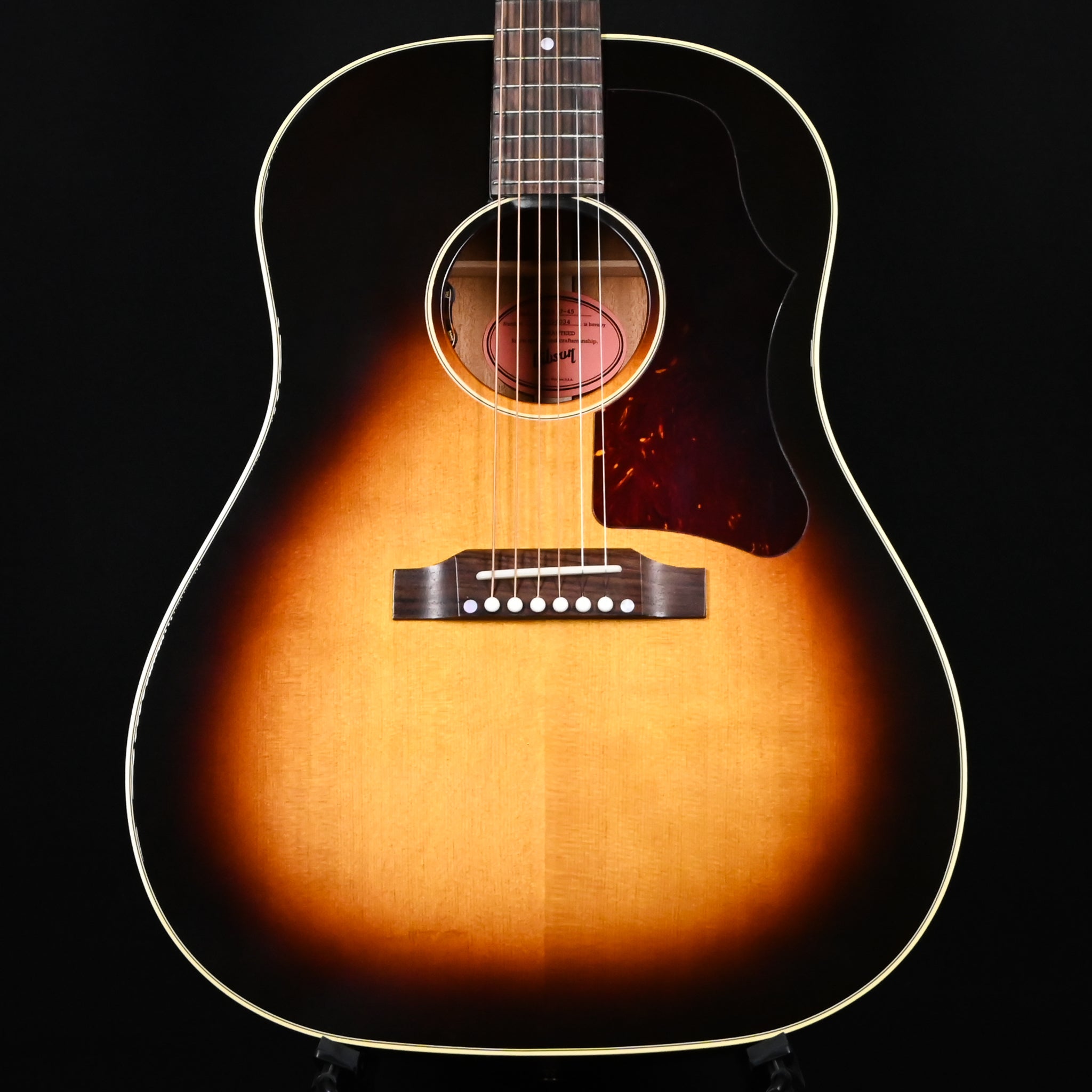 Gibson J-45 50s Original Acoustic/ Electric Guitar- Vintage Sunburst 2026 (21596034)