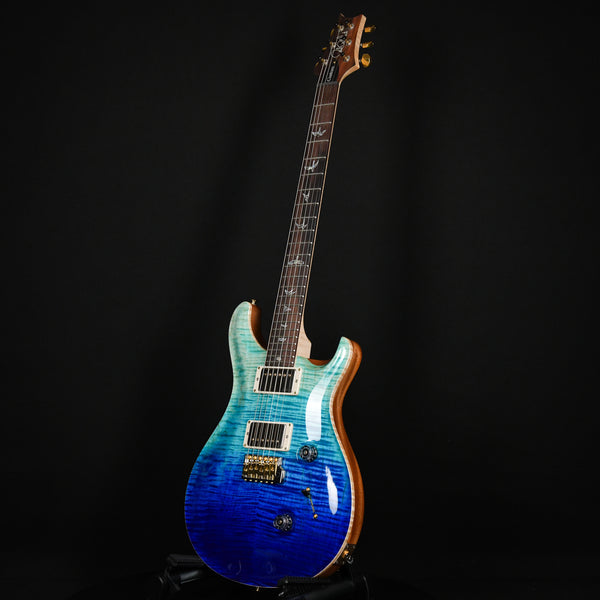 PRS Wood Library Custom 24 Fatback 10 Top Flame Maple Neck Brazilian Rosewood Blue Fade 2023 (0359448) *on hold*