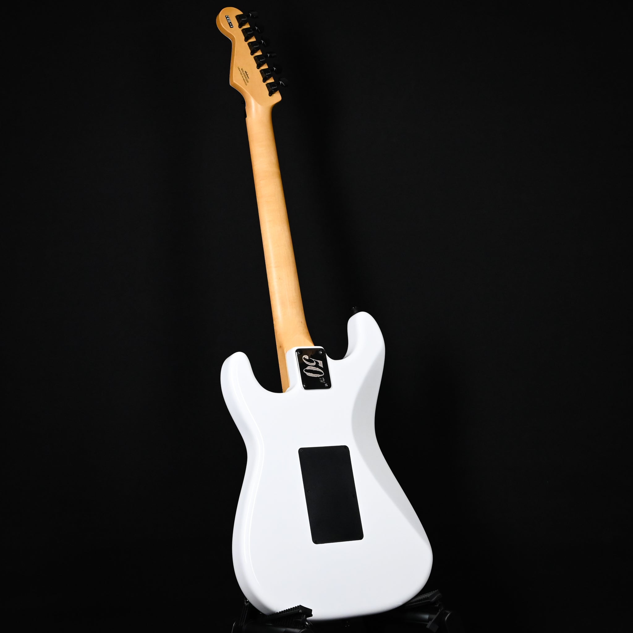 Jackson 50th Anniversary Iron Maiden Adrian Smith Signature SC1- Snow White 2025 (MXJ2500220)