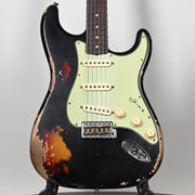 Fender B3 60 Strat HREL ABLK / 3TSB (CZ585905)
