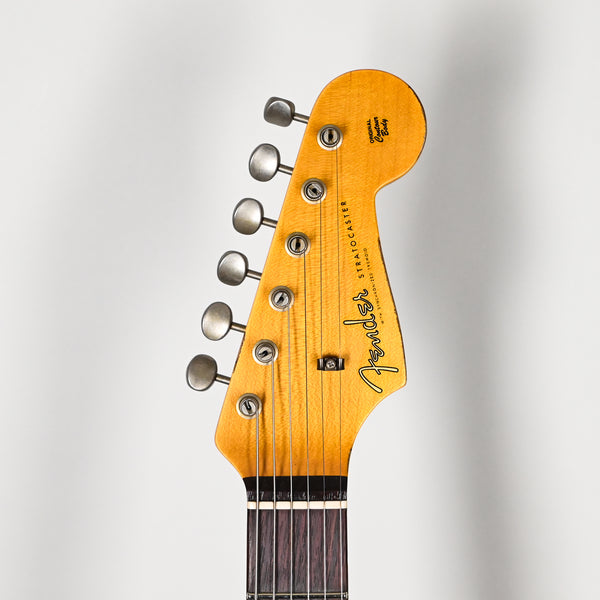 Fender Custom Shop '60 Stratocaster Heavy Relic- Aged Black/ 3-Color Sunburst 2025 (CZ585905)