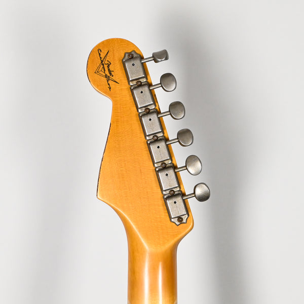 Fender Custom Shop '60 Stratocaster Heavy Relic- Aged Black/ 3-Color Sunburst 2025 (CZ585905)