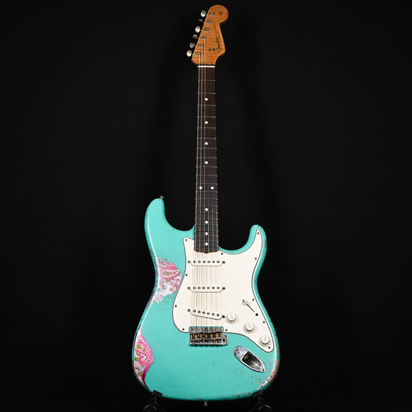 Fender Custom Shop Masterbuilt Kyle McMillin 60's Stratocaster Heavy Relic w/ Brazilian Rosewood- Seafoam Green/ Pink Paisley 2024 (R119906)