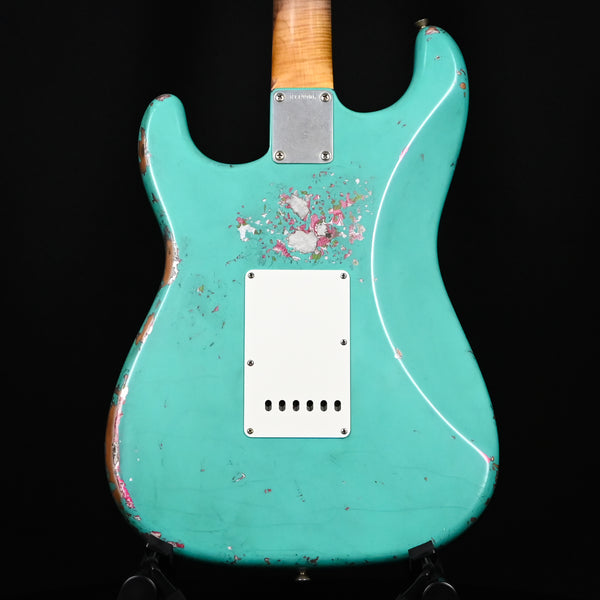 Fender Custom Shop Masterbuilt Kyle McMillin 60's Stratocaster Heavy Relic w/ Brazilian Rosewood- Seafoam Green/ Pink Paisley 2024 (R119906)