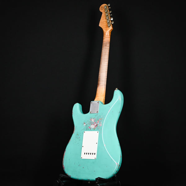 Fender Custom Shop Masterbuilt Kyle McMillin 60's Stratocaster Heavy Relic w/ Brazilian Rosewood- Seafoam Green/ Pink Paisley 2024 (R119906)