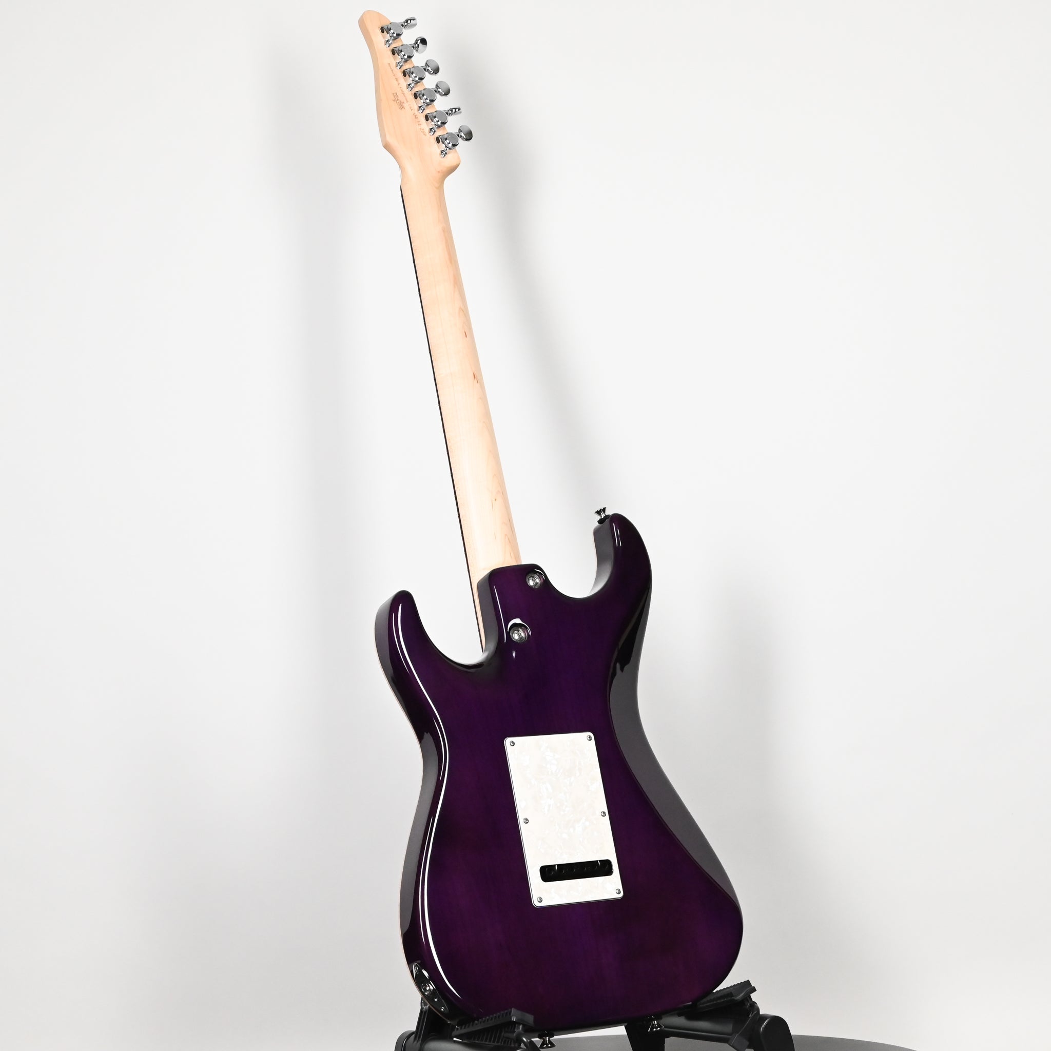 Tom Anderson Custom Drop Top Classic Electric Guitar- Abalone to T-Purple Burst w/ Binding 2026 (04-11-26P)