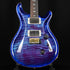PRS Wood Library Custom 24 Fatback 10 Top Stained Flame Maple Neck Brazilian Rosewood Violet Blue Burst 2023 (0359455 )