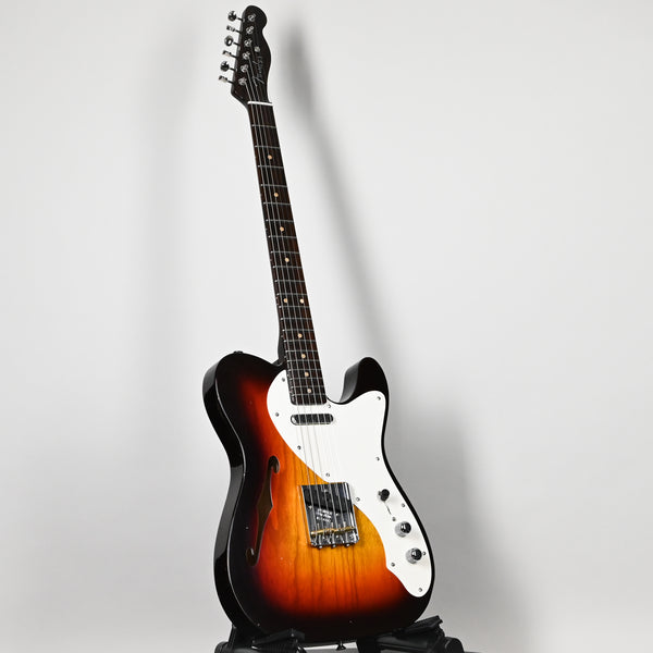 Fender Custom Shop Limited Edition '50s Telecaster Thinline w/ Rosewood Neck & Fingerboard, Journeyman/ Closet Classic Hardware- Wide Fade Chocolate 3 Tone Sunburst 2025 (R140682)