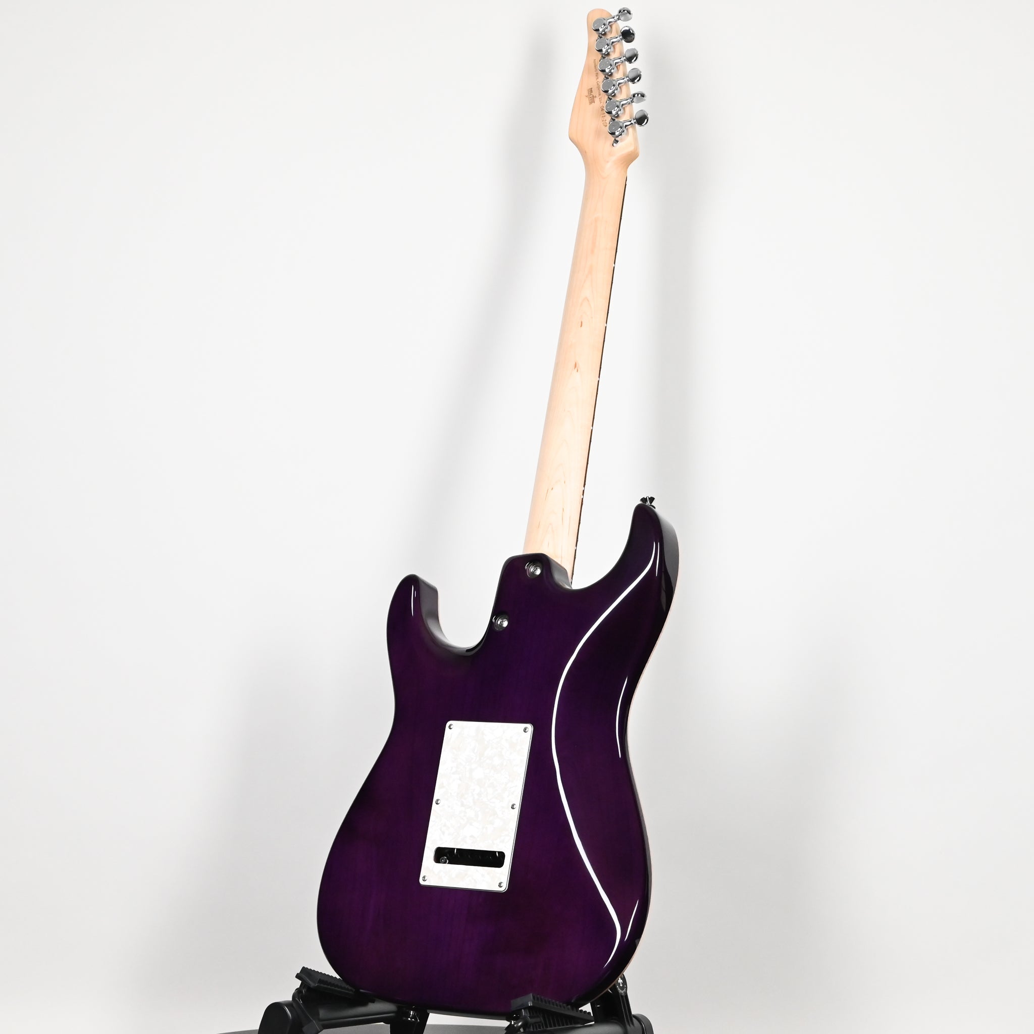 Tom Anderson Custom Drop Top Classic Electric Guitar- Abalone to T-Purple Burst w/ Binding 2026 (04-11-26P)