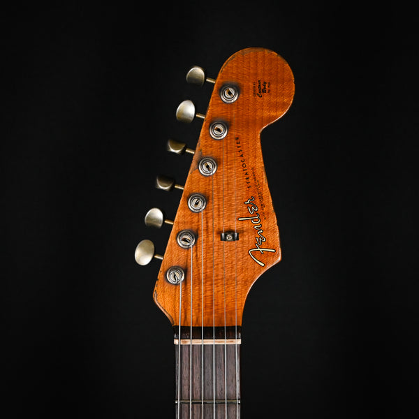 Fender Custom Shop Limited Edition Poblano Stratocaster Super Heavy Relic- Aged Black (CZ580071)