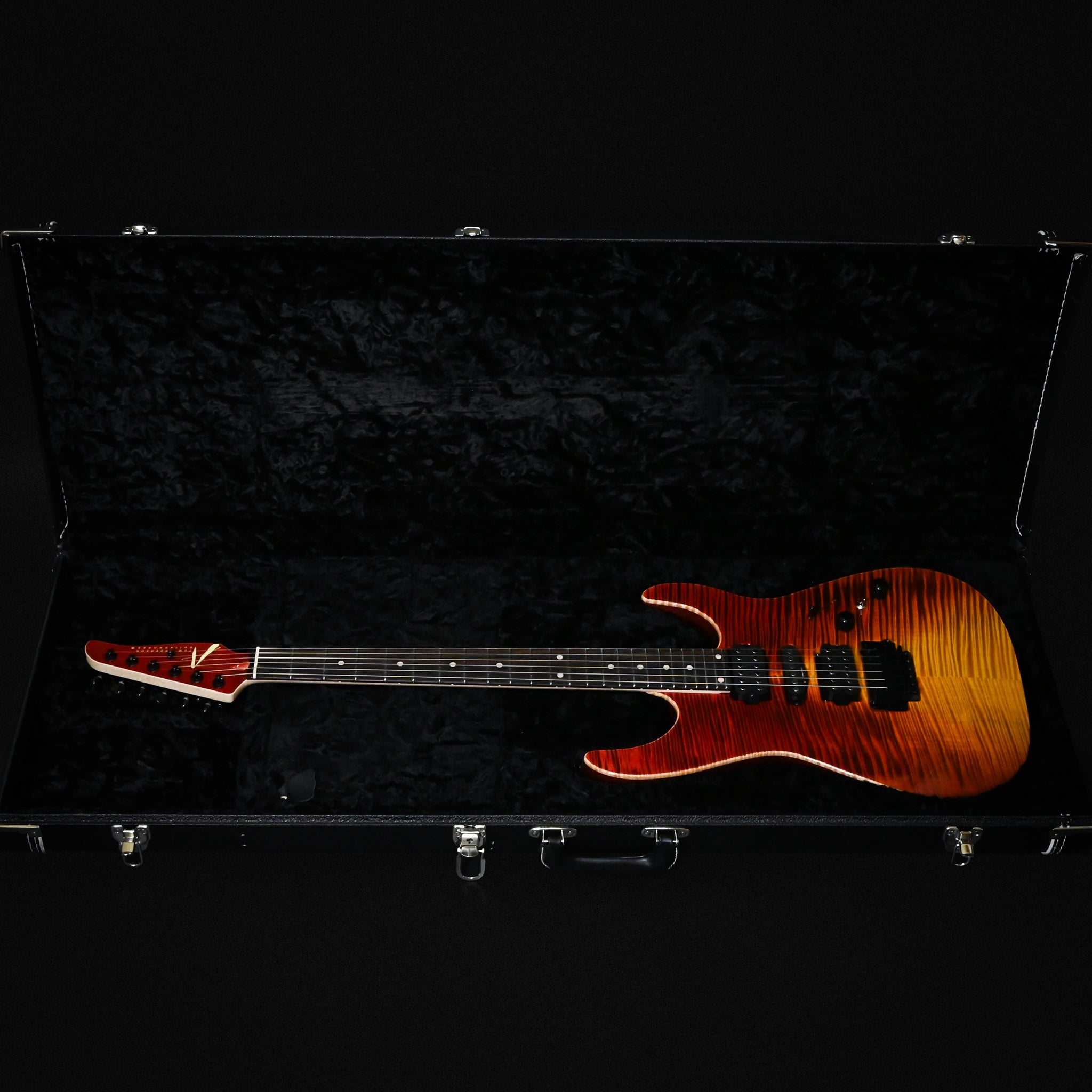 Tom Anderson Custom Angel Electric Guitar- Fire WakeSurf w/ Binding 2026 (04-18-26P)