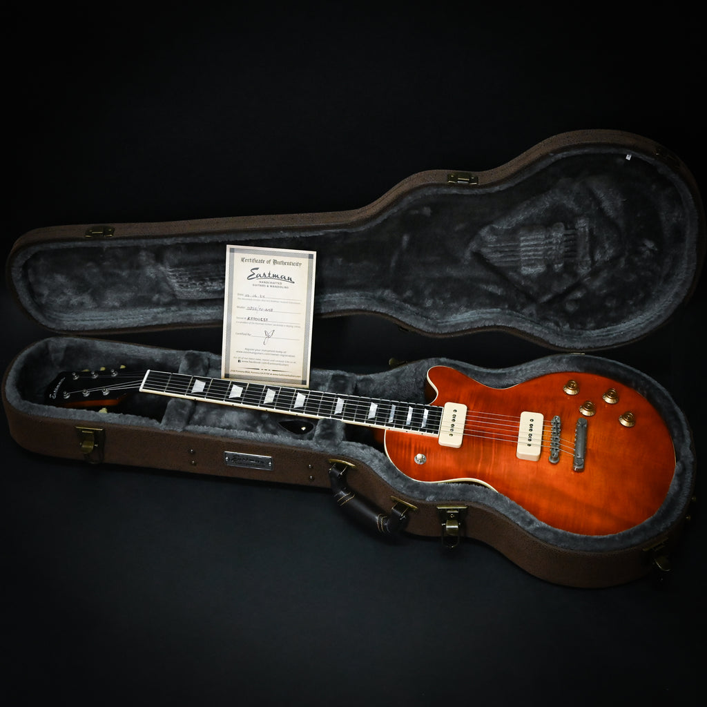 Eastman SB56/TV-AMB Solidbody Electric Guitar- Vintage Amber 2024 (K2300233)