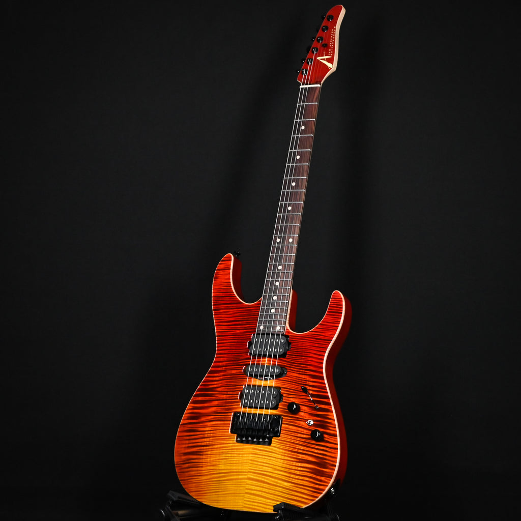 Tom Anderson Custom Angel Electric Guitar- Fire WakeSurf w/ Binding 2026 (04-18-26P)