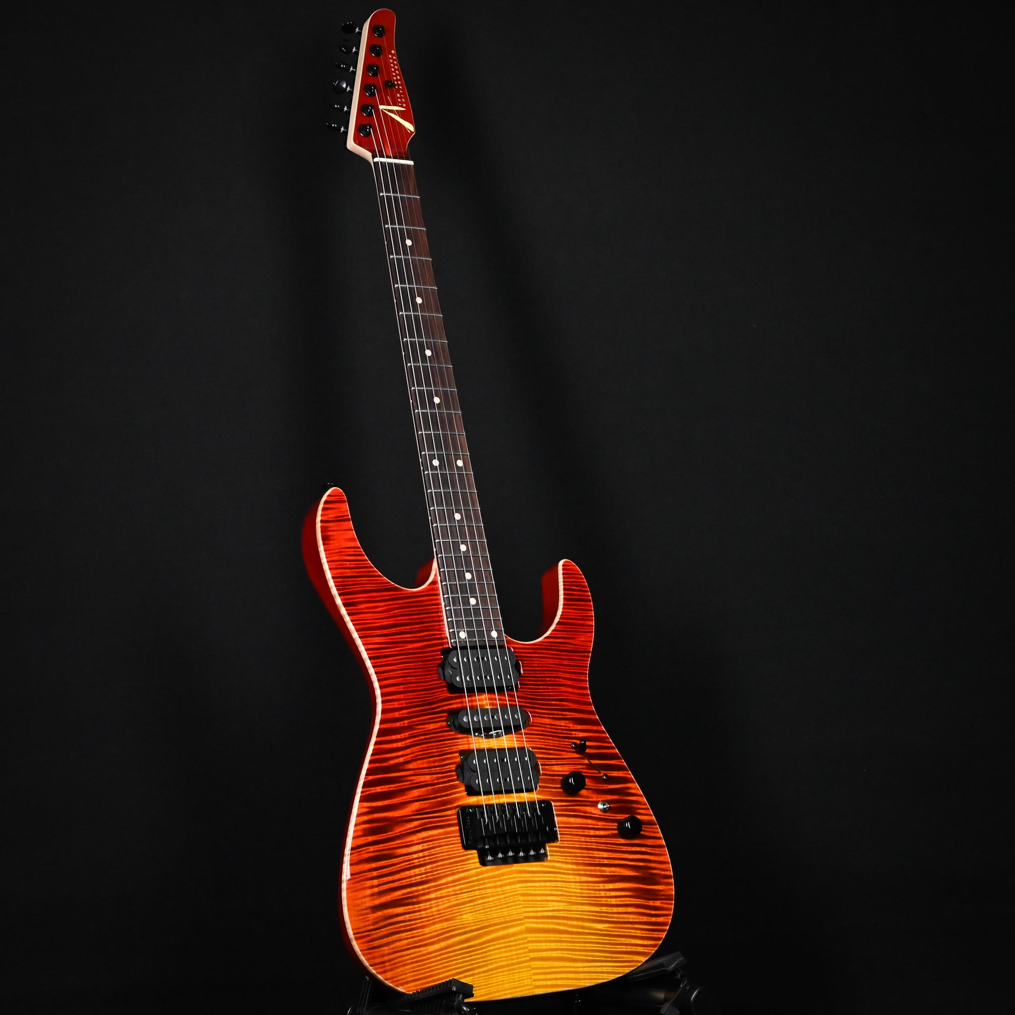 Tom Anderson Custom Angel Electric Guitar- Fire WakeSurf w/ Binding 2026 (04-18-26P)
