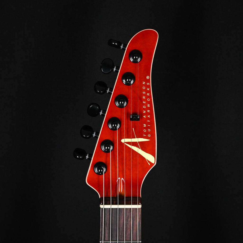 Tom Anderson Custom Angel Electric Guitar- Fire WakeSurf w/ Binding 2026 (04-18-26P)