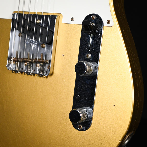 Fender Custom Shop '58 Telecaster Journeyman Relic - Aged HLE Gold (CZ576756)