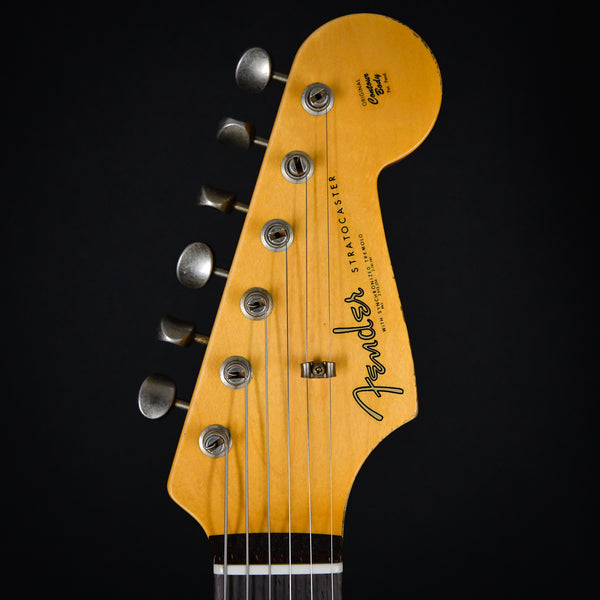Fender Masterbuilt Todd Krause 1962 Stratocaster Heavy Relic Sonic Blue / Sunburst Brazilian Rosewood 2024 (R119882)