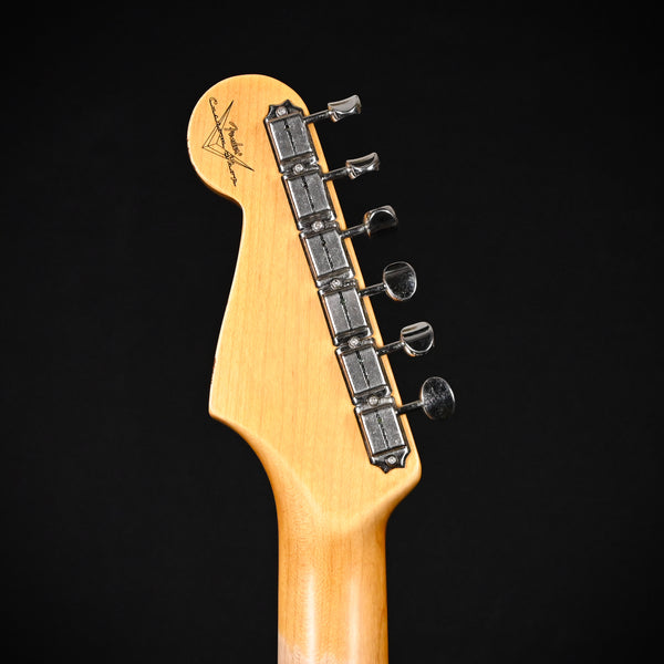 Fender Custom Shop Late-1962 Stratocaster Relic w/ Closet Classic Hardware- Faded Aged Daphne Blue 2025 (CZ587891)