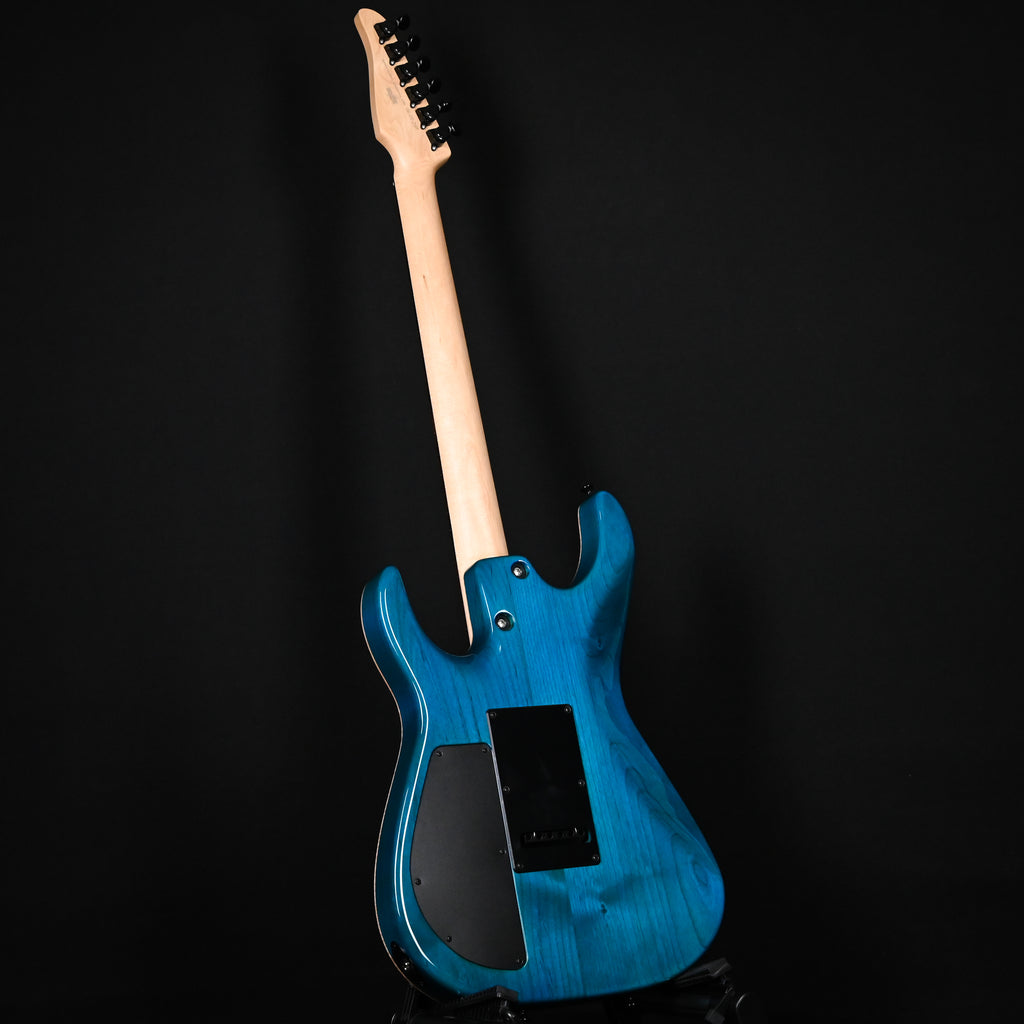 Tom Anderson Custom Angel Electric Guitar- Deep Bora Bora Blue w/ Binding 2026 (06-20-26P)