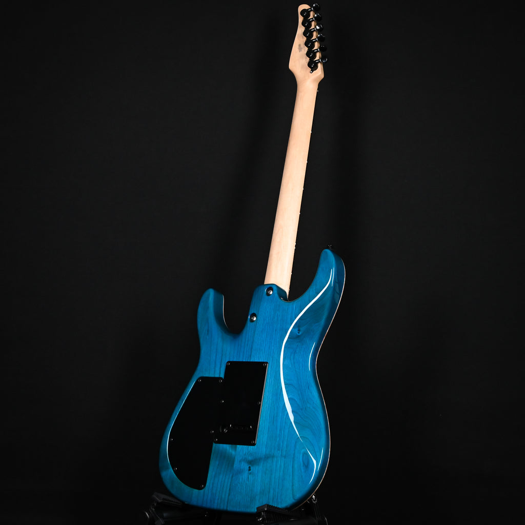 Tom Anderson Custom Angel Electric Guitar- Deep Bora Bora Blue w/ Binding 2026 (06-20-26P)