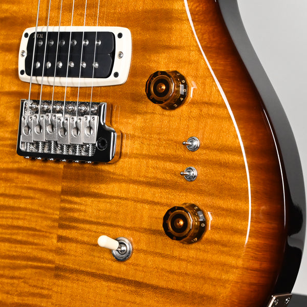 PRS S2 Custom 24-08 Electric Guitar- Black Amber 2026 (S2087201)