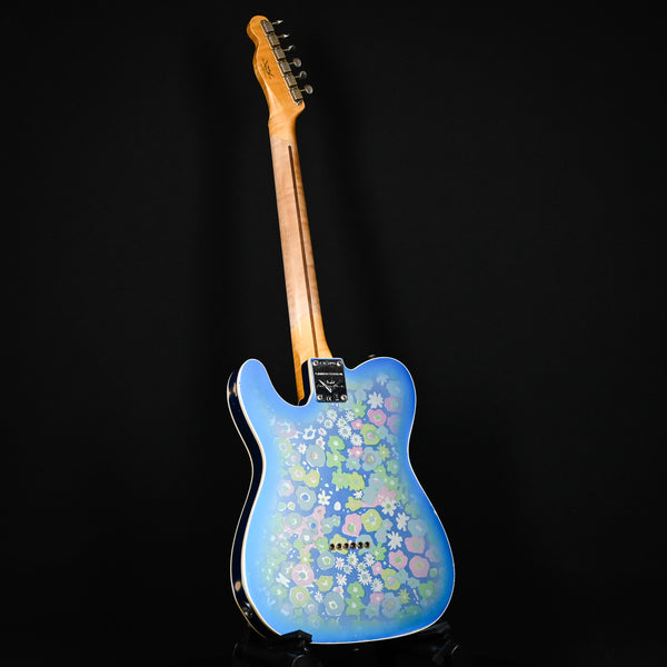 Fender Custom Shop Limited Edition Dual P90 Blue Floral Telecaster Relic (CZ576091)