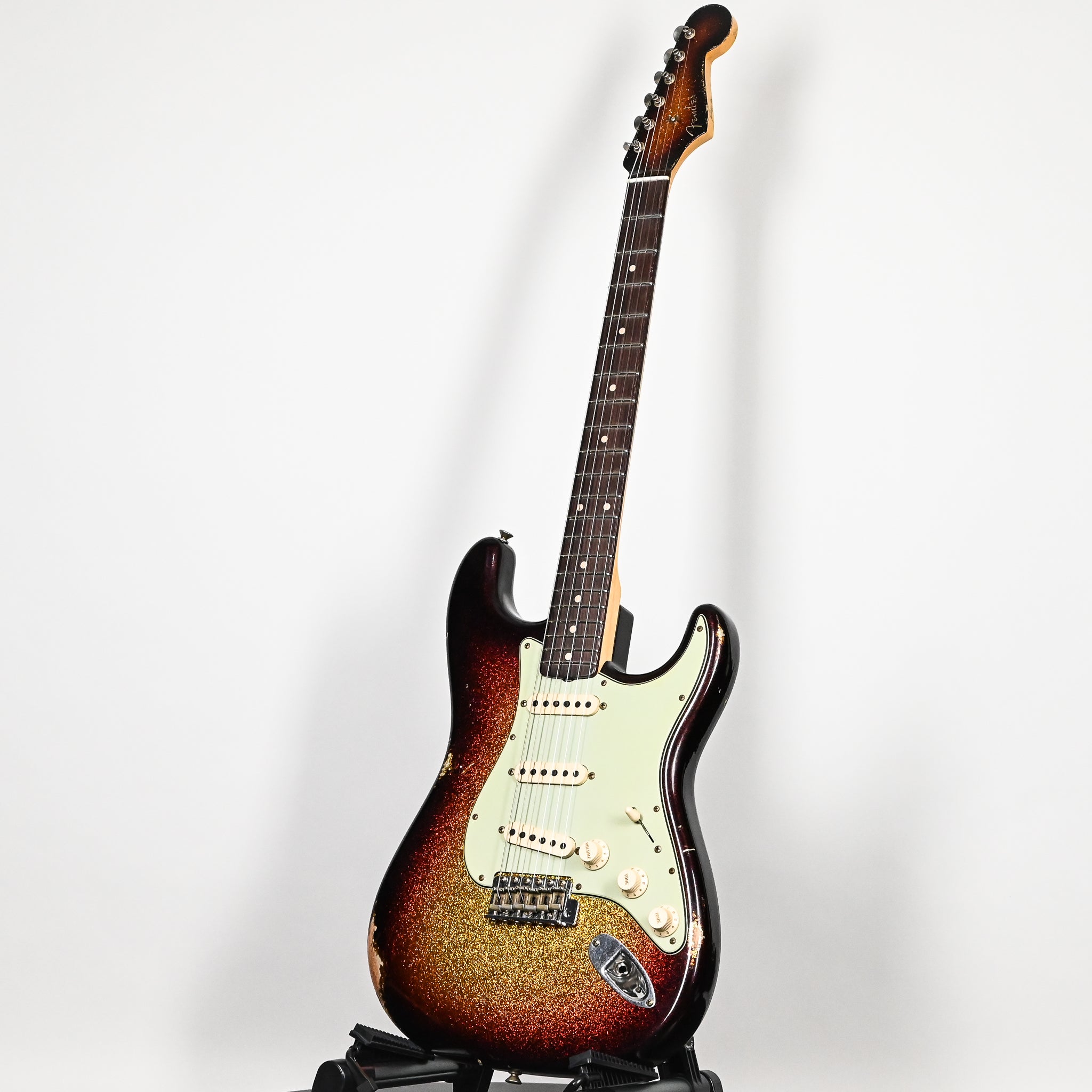 Fender Custom Shop Limited Edition 1960 Stratocaster Relic- 3 Tone Sunburst Sparkle 2026 (CZ589631)