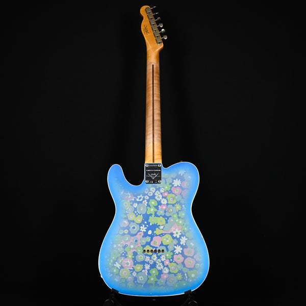 Fender Custom Shop Limited Edition Dual P90 Blue Floral Telecaster Relic (CZ576091)