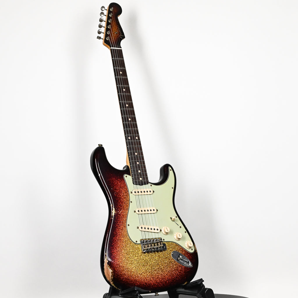 Fender Custom Shop Limited Edition 1960 Stratocaster Relic- 3 Tone Sunburst Sparkle 2026 (CZ589631)