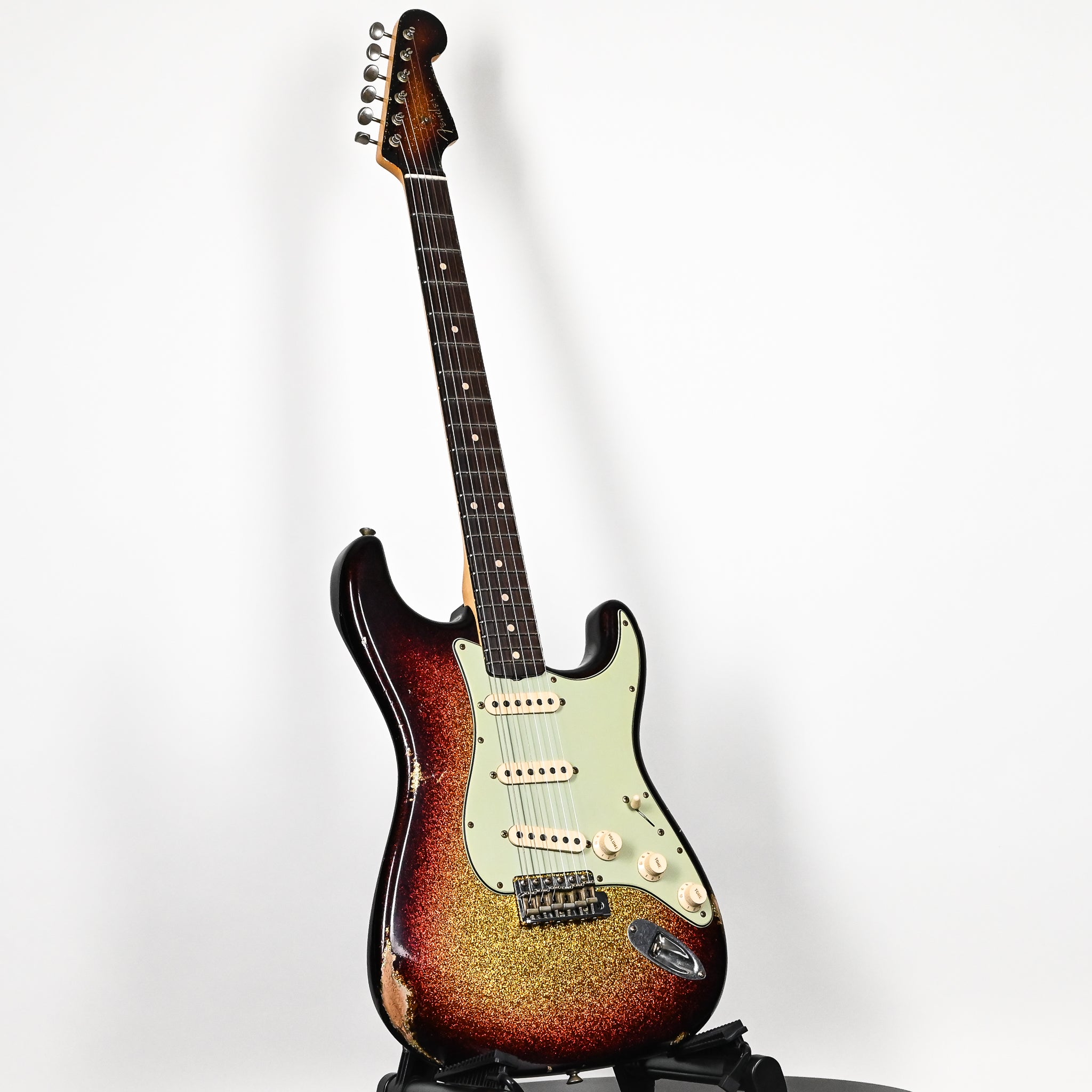 Fender Custom Shop Limited Edition 1960 Stratocaster Relic- 3 Tone Sunburst Sparkle 2026 (CZ589631)