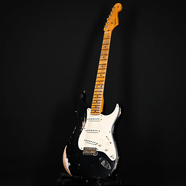 Fender Custom Shop Limited Edition '58 Stratocaster Heavy Relic- Aged Black 2024 (CZ581079)