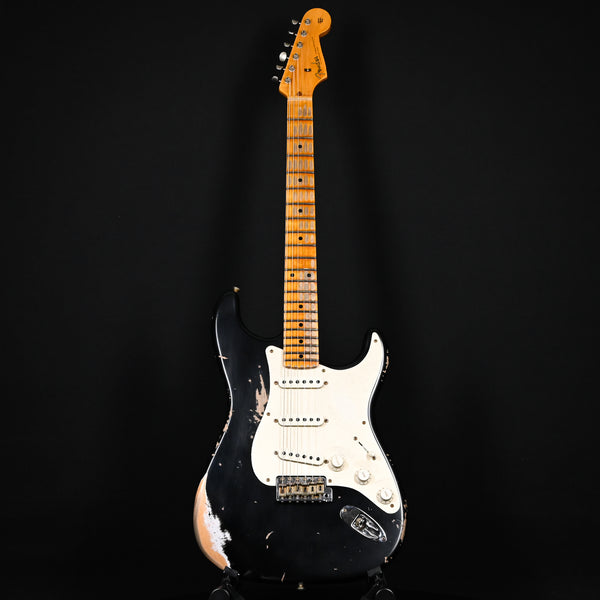 Fender Custom Shop Limited Edition '58 Stratocaster Heavy Relic- Aged Black 2024 (CZ581079)