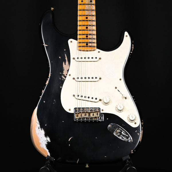 Fender Custom Shop Limited Edition '58 Stratocaster Heavy Relic- Aged Black 2024 (CZ581079)