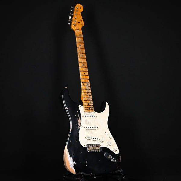 Fender Custom Shop Limited Edition '58 Stratocaster Heavy Relic- Aged Black 2024 (CZ581079)